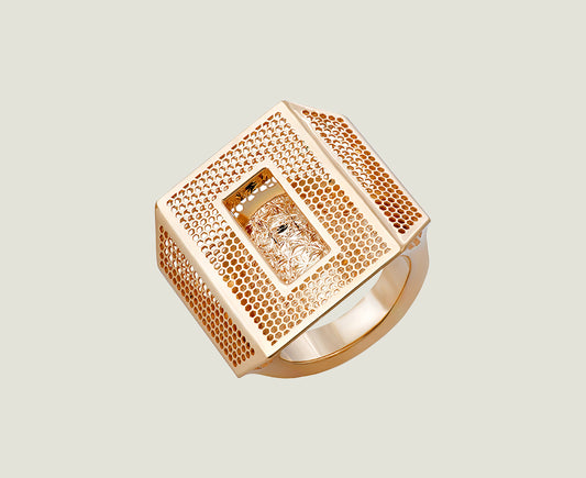 Fancy Diamond Finger Ring